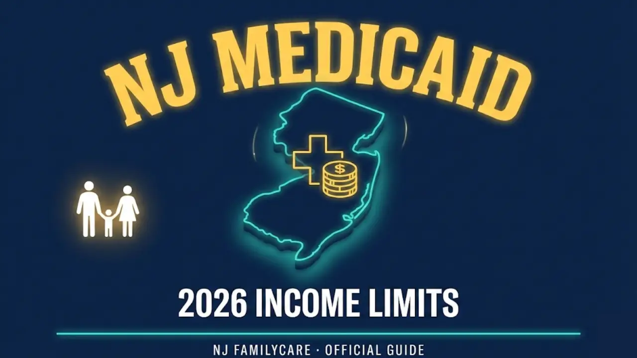 New Jersey Medicaid income limits 2026 — NJ FamilyCare eligibility guide for adults, seniors, and children