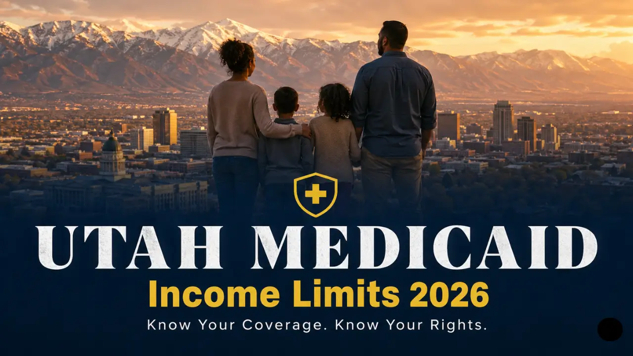 Utah Medicaid income limits 2026 eligibility chart by household size