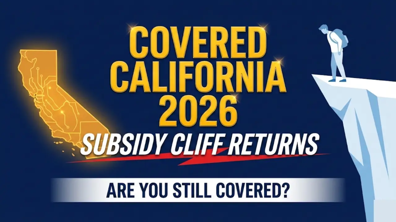 Covered California Income Limits 2026 — Subsidy Cliff Returns for Middle-Income Earners