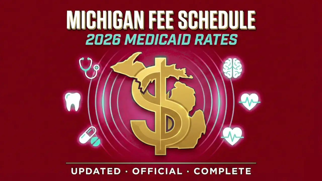 Michigan Medicaid Fee Schedule 2026 – Updated Official Reimbursement Rates for Physicians, Dental, Behavioral Health and All Provider Types