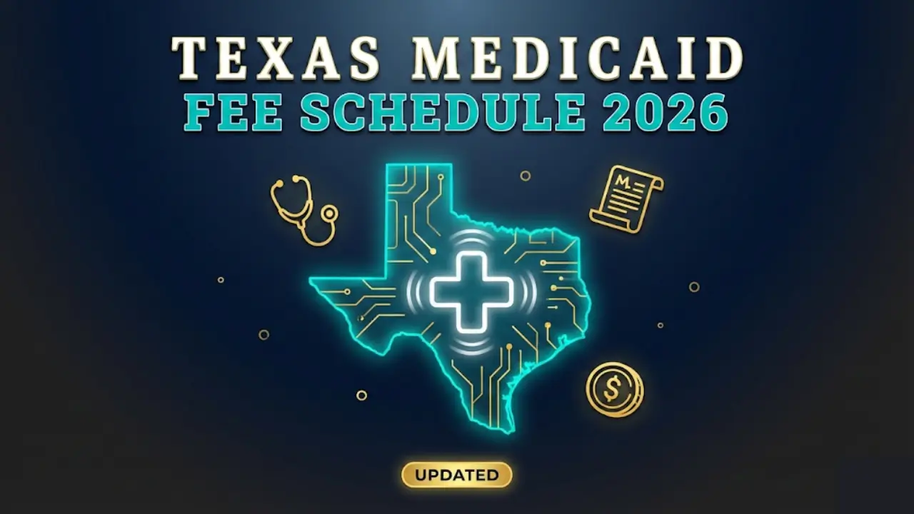 Texas Medicaid Fee Schedule 2026 — updated provider rates and HCPCS coding changes