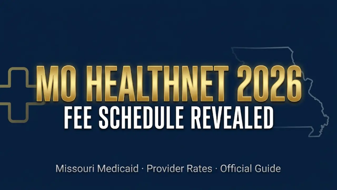 Missouri Medicaid fee schedule 2026 — MO HealthNet provider reimbursement rates guide