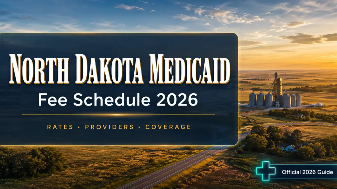North Dakota Medicaid Fee Schedule 2026 — rates and provider guide for ND Medicaid services