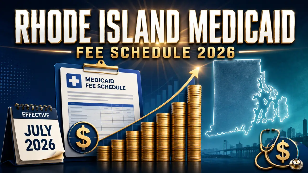 Rhode Island Medicaid fee schedule 2026 rate updates and provider reimbursement guide