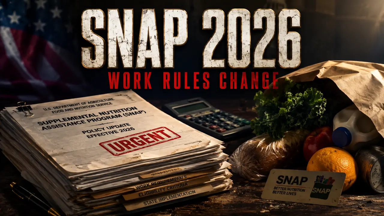 SNAP work requirements 2026 new ABAWD rules for ages 18 to 64